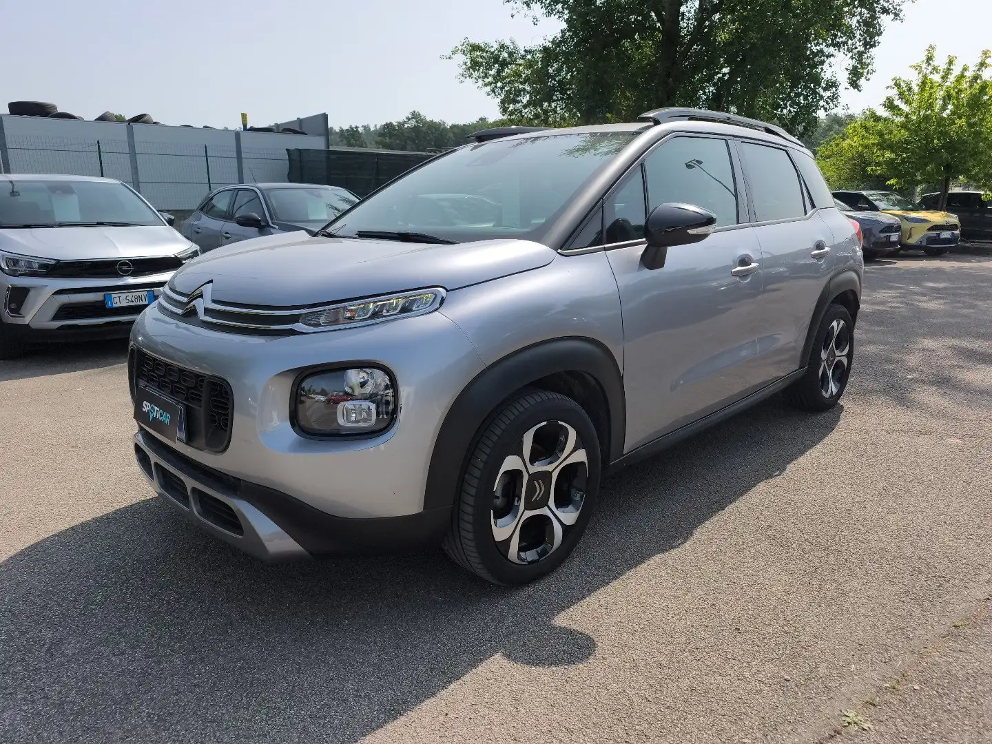 Citroen C3 Aircross I 2017 1.2 puretech Feel s&s 110cv my19 Gris - 2