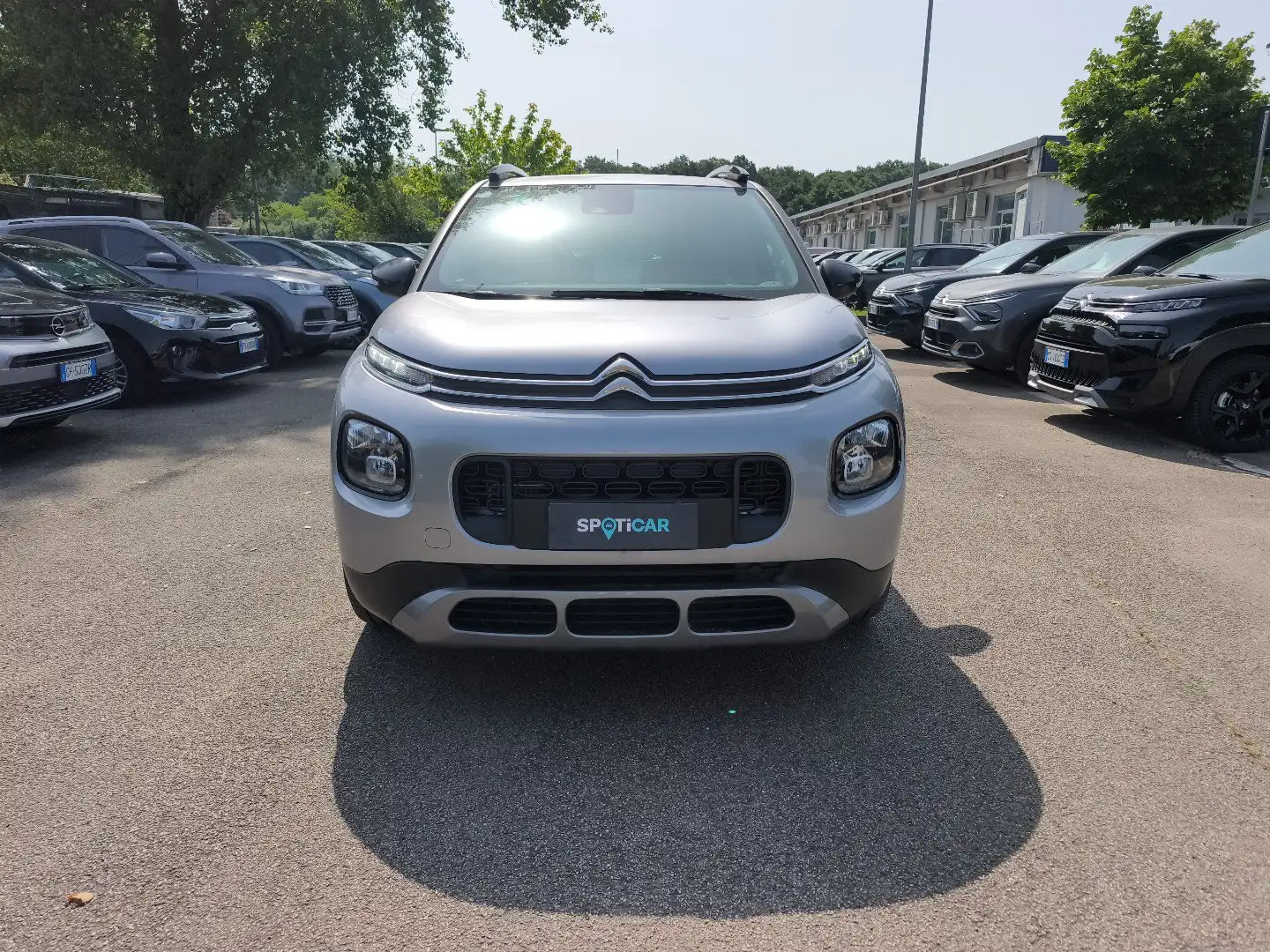 Citroen C3 Aircross I 2017 1.2 puretech Feel s&s 110cv my19 Gris - 1