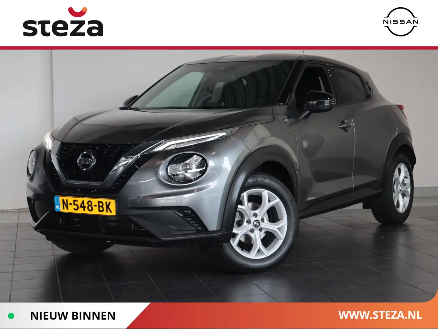 Nissan Juke 1.0 DIG-T Acenta | Camera | Trekhaak | Stoelverw. Grijs - 1