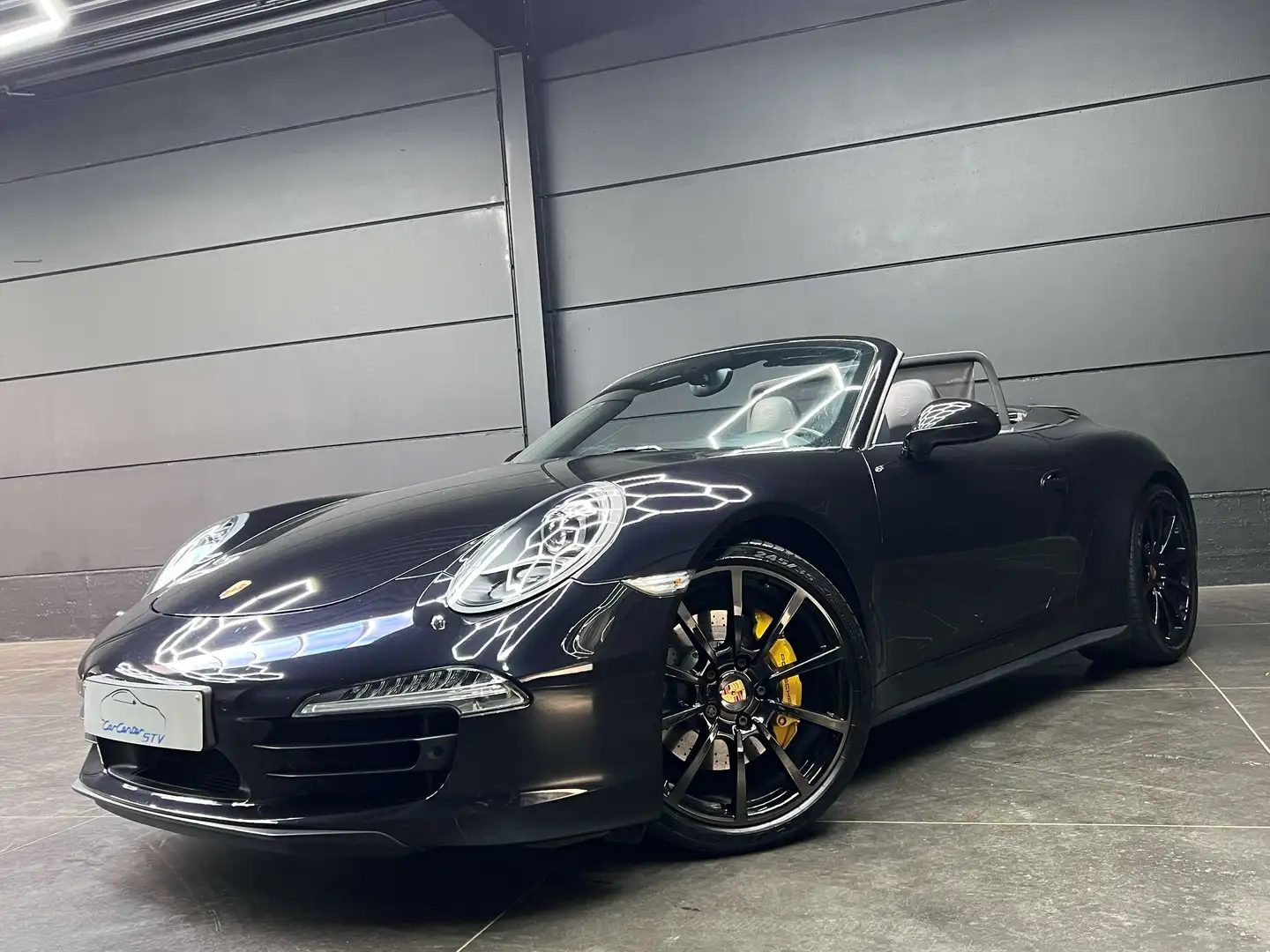Porsche 991 3.8 Carrera 4S Cabriolet PDK 430 pk/FULL options / Noir - 1
