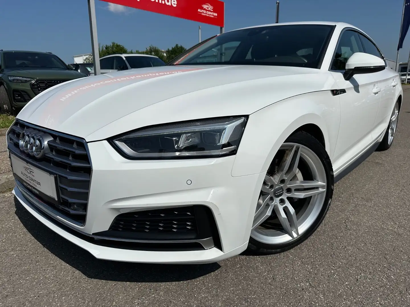 Audi A5 Sportback 40 TDI sport S line*VIRTUAL Blanc - 1