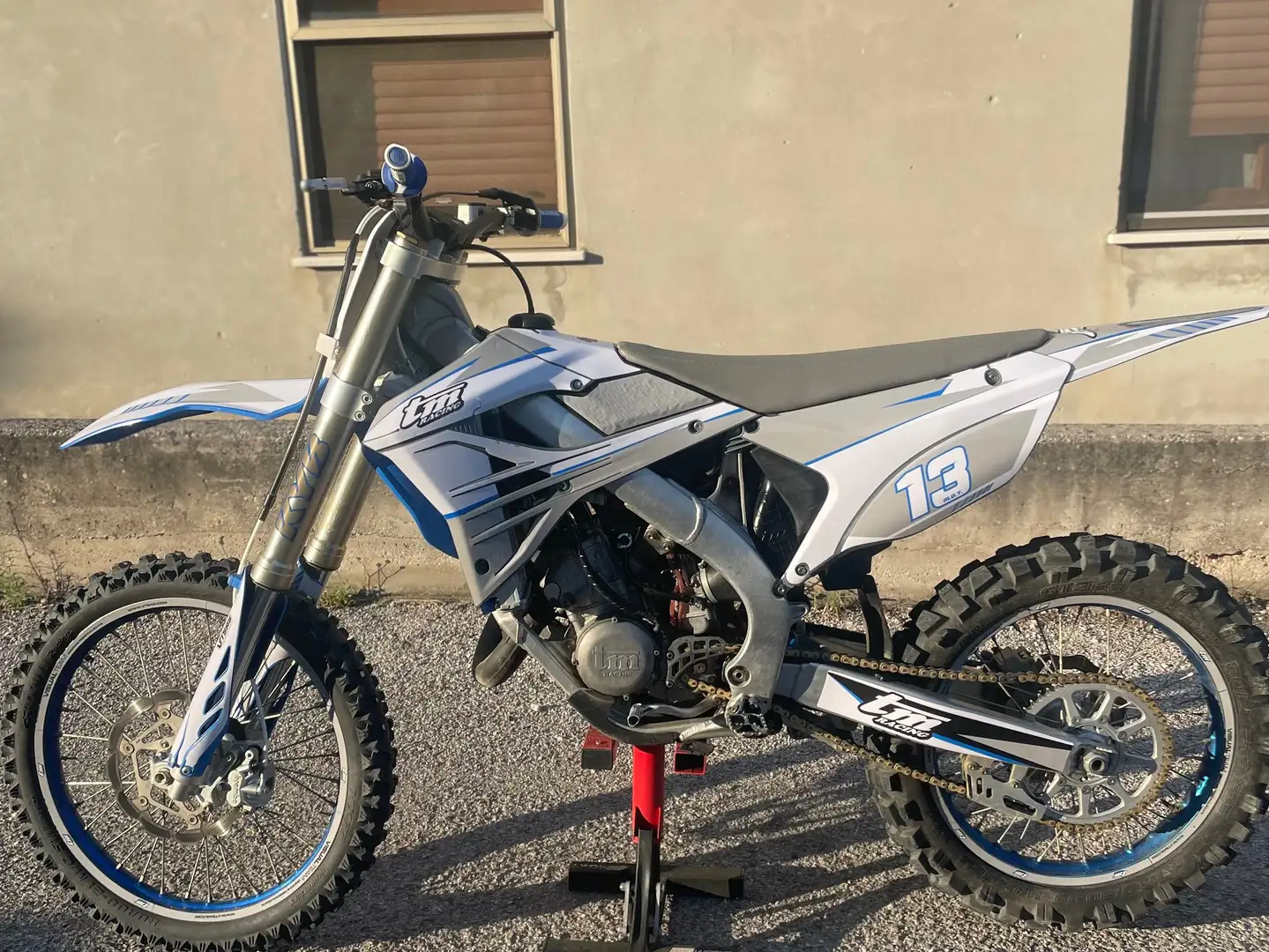TM MX 125 2T Blanc - 1