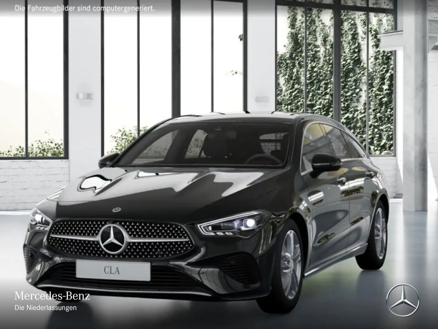 Mercedes-Benz CLA 200 PROGRESSIVE+360°+AHK+MULTIBEAM+TOTW+7G Schwarz - 2