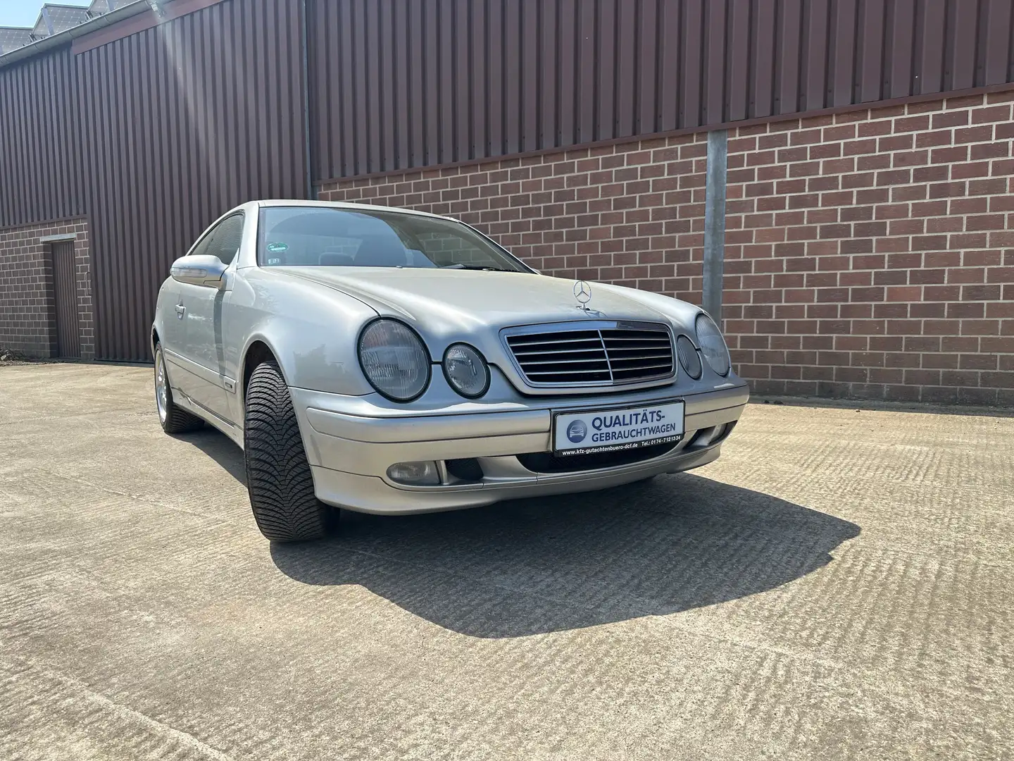 Mercedes-Benz CLK 230 Coupe Kompressor Avantgarde 1. Hand gepflegt Argintiu - 1