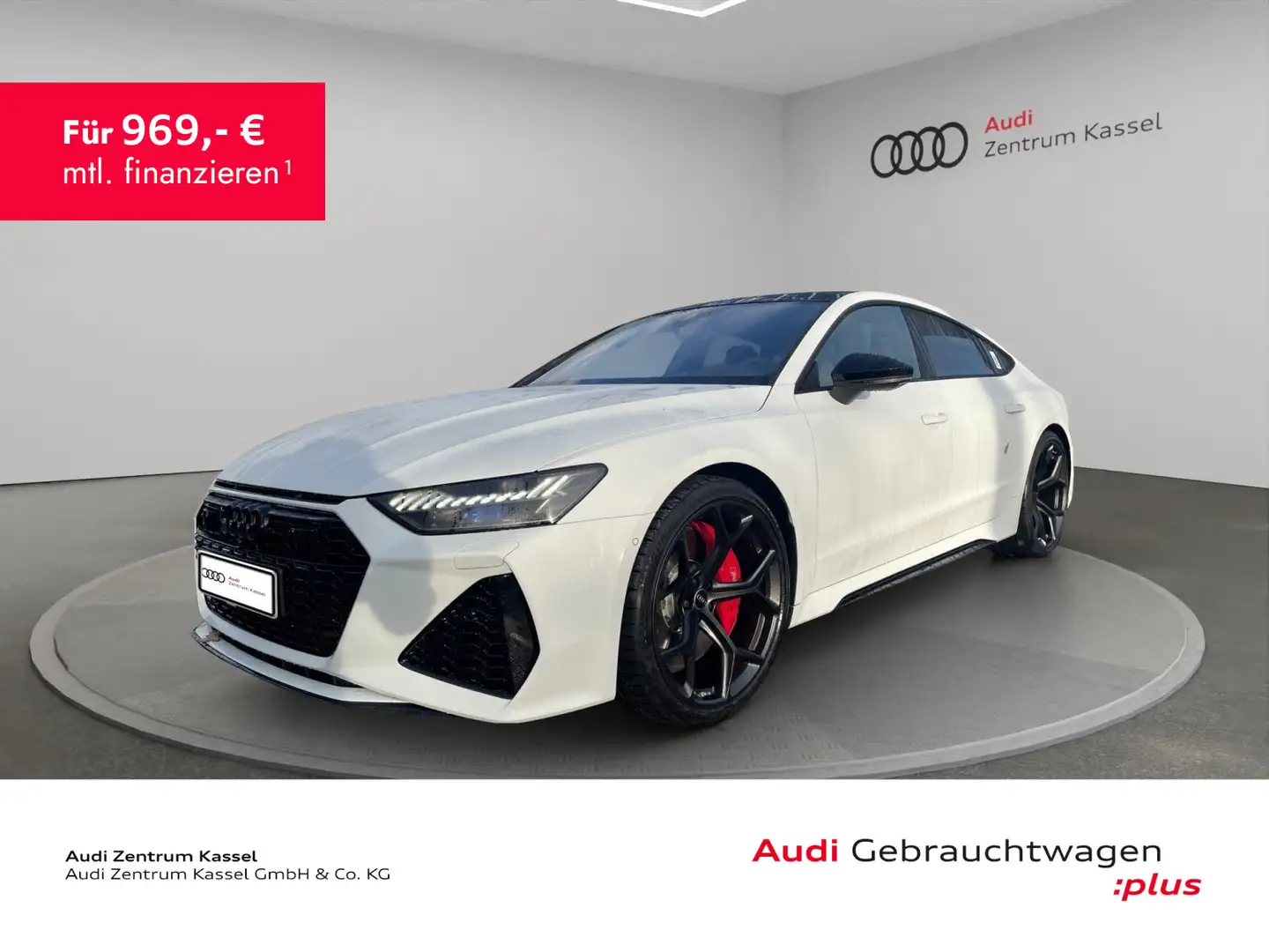 Audi RS7 RS 7 SB 4.0 TFSI qu. perf. Laser B&O Pano HuD Weiß - 1