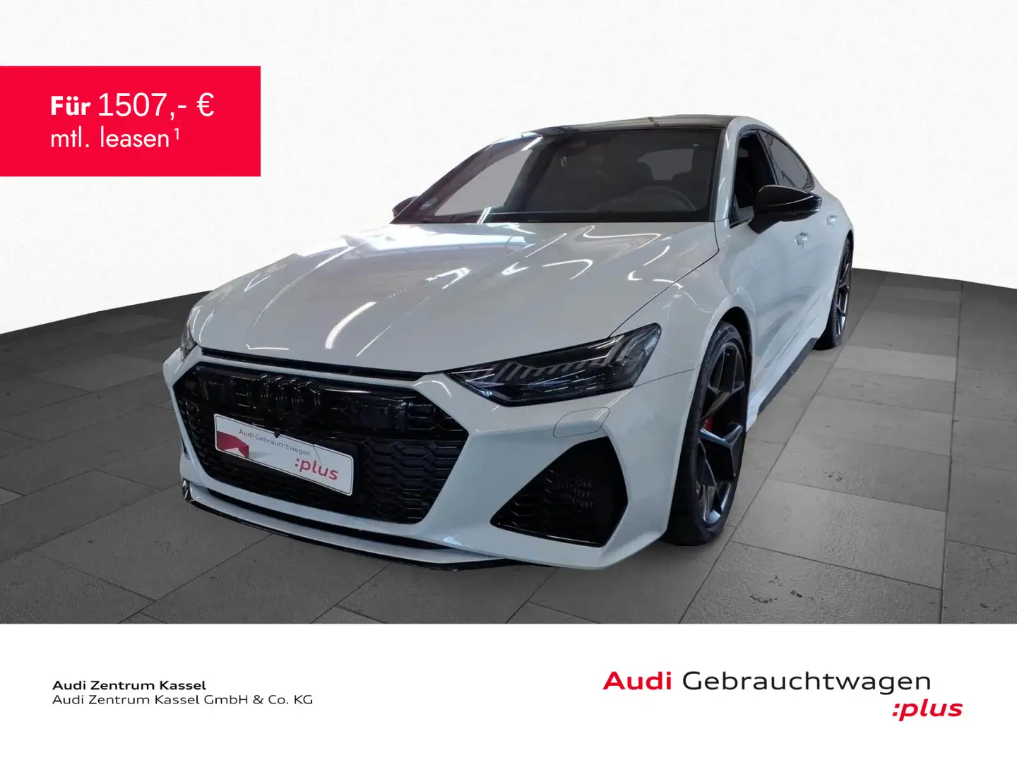 Audi RS7 RS 7 SB 4.0 TFSI qu. perf. Laser B&O Pano HuD Wit - 1