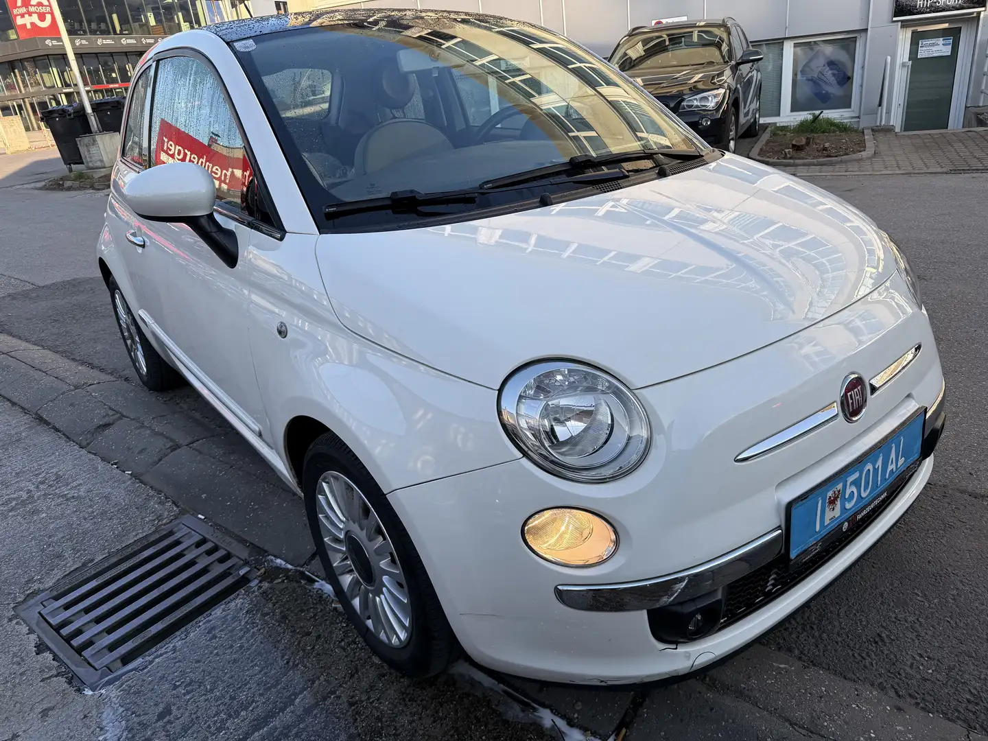 Fiat 500 1,2 PUR-O2 P Dualogic Weiß - 1