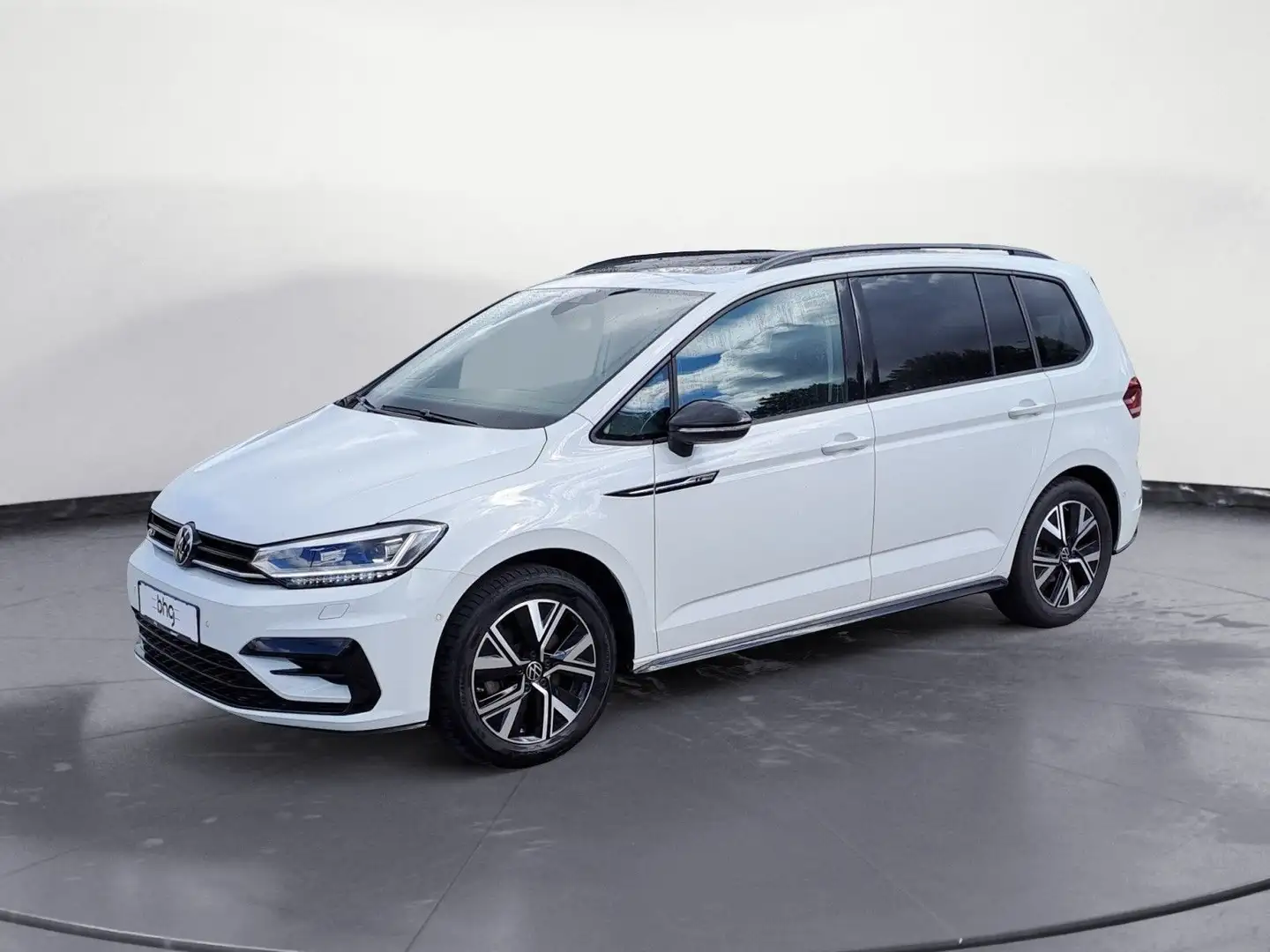 Volkswagen Touran 2.0 TDI SCR DSG Highline *MASSAGE*PANO*TO Blanc - 2