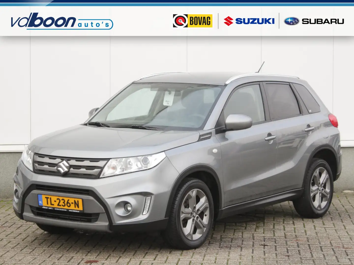Suzuki Vitara 1.6 Exclusive Automaat | Navi | Cruise | Camera | Grijs - 1