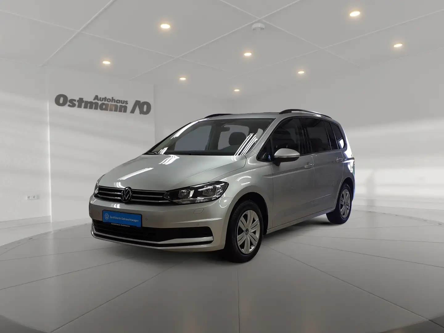 Volkswagen Touran 1.5TSI Comfortline *7-Sitzer*Standh*AHK* Silber - 2
