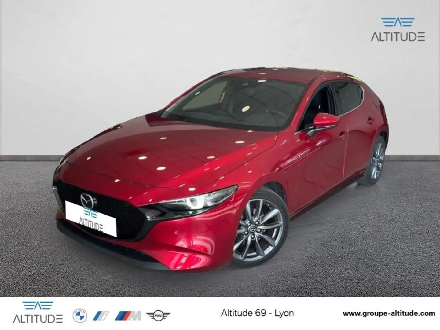 Mazda 2 2.0 Skyactiv-G M-Hybrid 122ch Sportline BVA Evap Rouge - 1