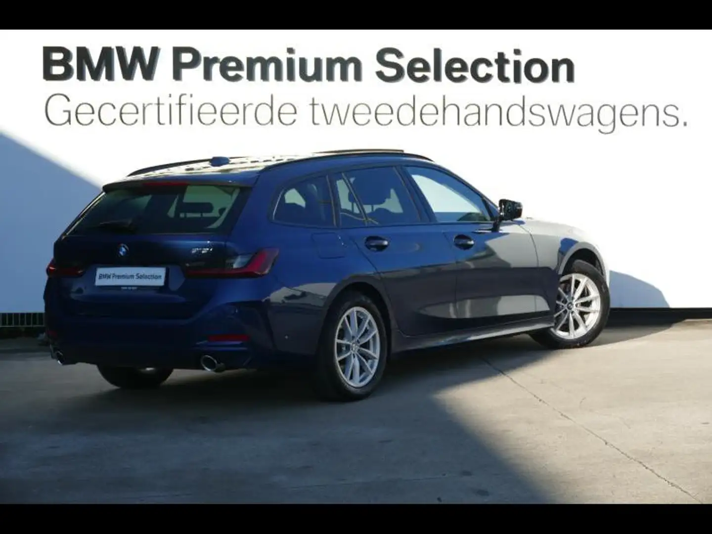 BMW 318 Touring Bleu - 2