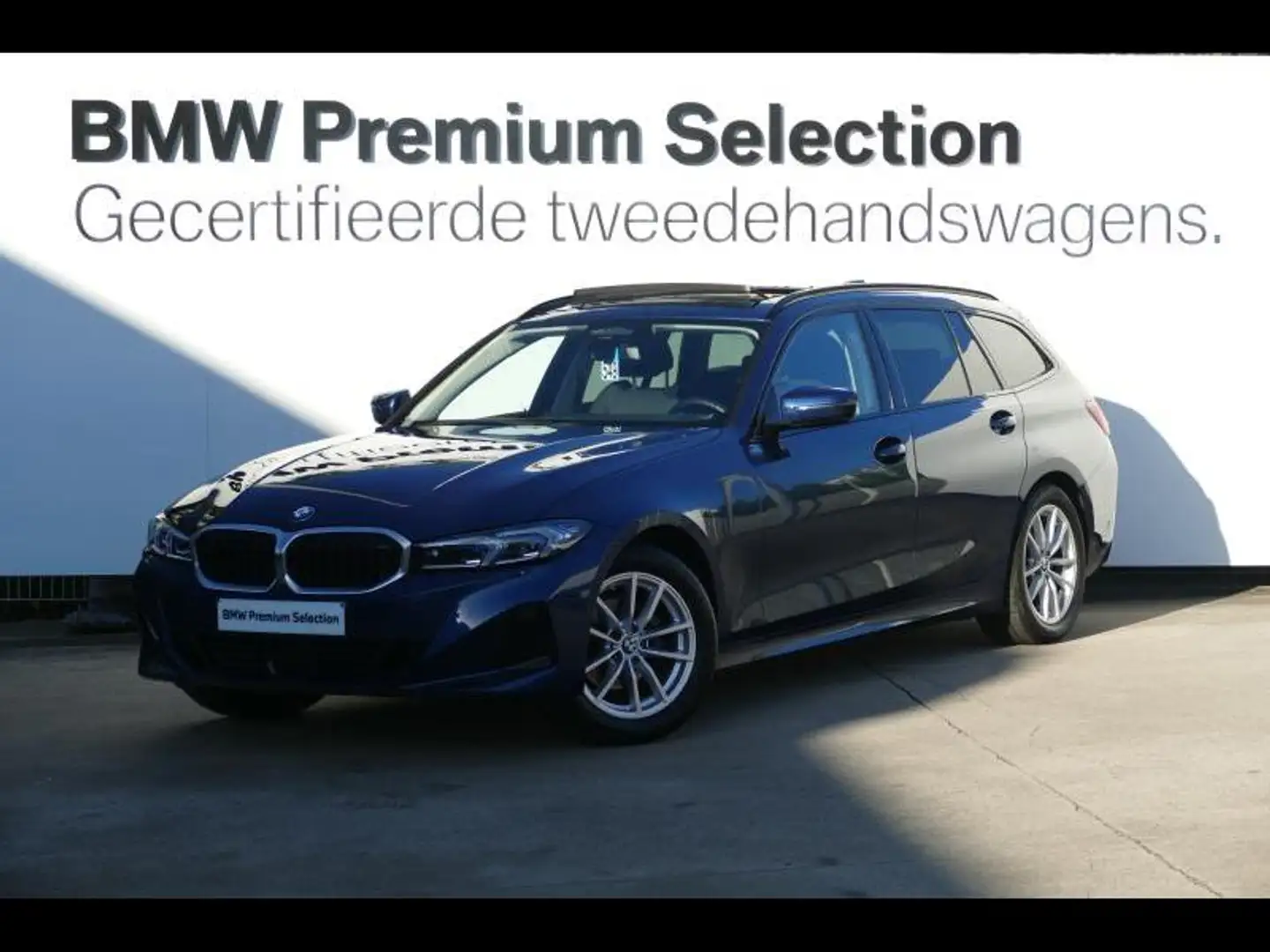 BMW 318 Touring Bleu - 1