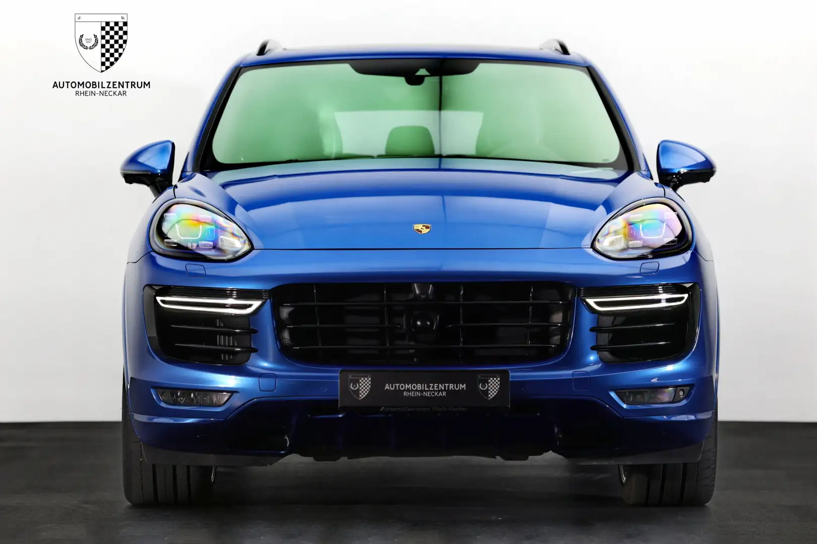 Porsche Cayenne Cayenne Turbo S Sport-Design/Burmester/ACC/Pano Blau - 2