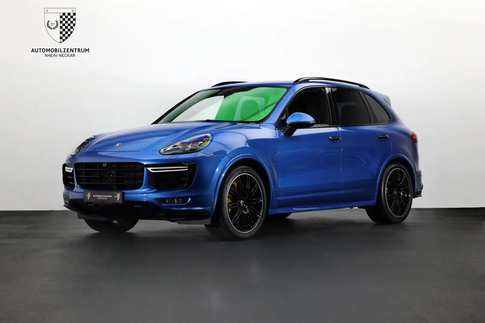 Porsche Cayenne Cayenne Turbo S Sport-Design/Burmester/ACC/Pano Blau - 1