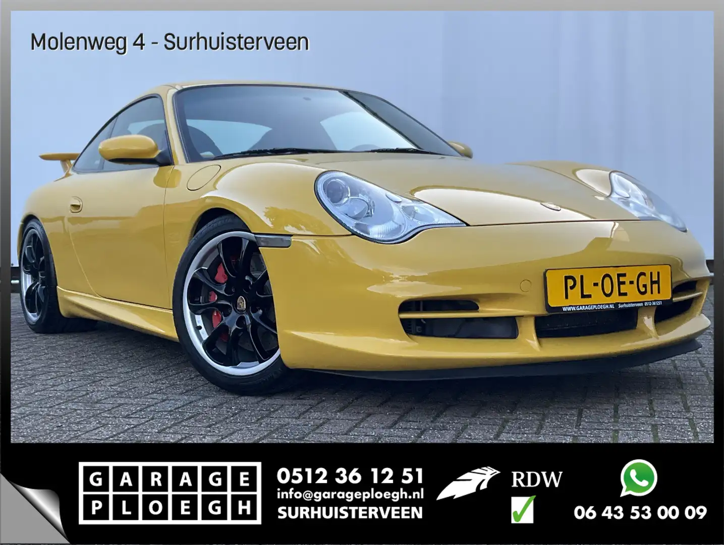 Porsche 996 3.6 Coupé 996 GT3 Collect Car Speed Yellow Carbon Jaune - 1
