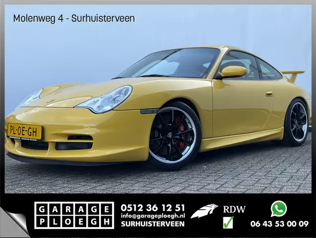 Porsche 996 3.6 Coupé 996 GT3 Collect Car Speed Gelb Carbon De