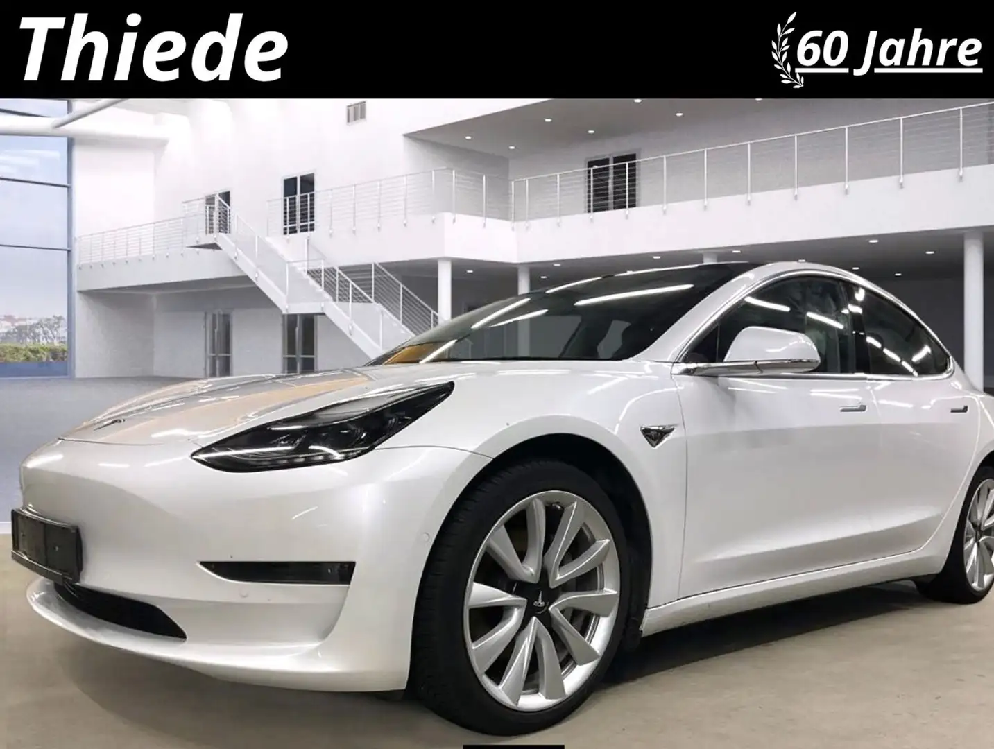 Tesla Model 3 LONGRANGE DUAL-MOTOR NAVI/KAMERA/SH/PANO Blanco - 1