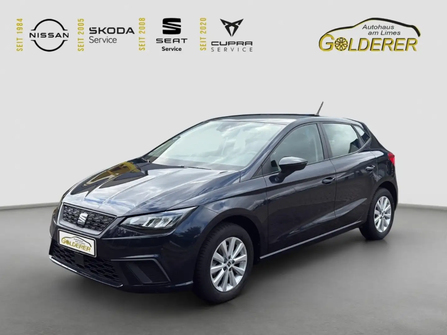 SEAT Ibiza 1,0 TSI DSG Style Digitales Cockpit LED Apple CarP Bleu - 1