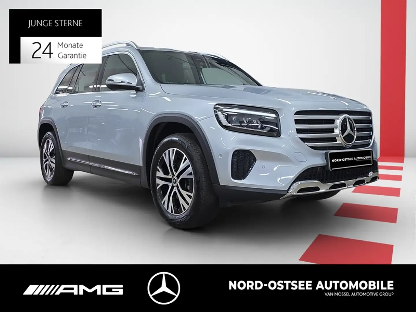 Mercedes-Benz GLB 200 PROGRESSIVE DISTR: LED KLIMA Silber - 2