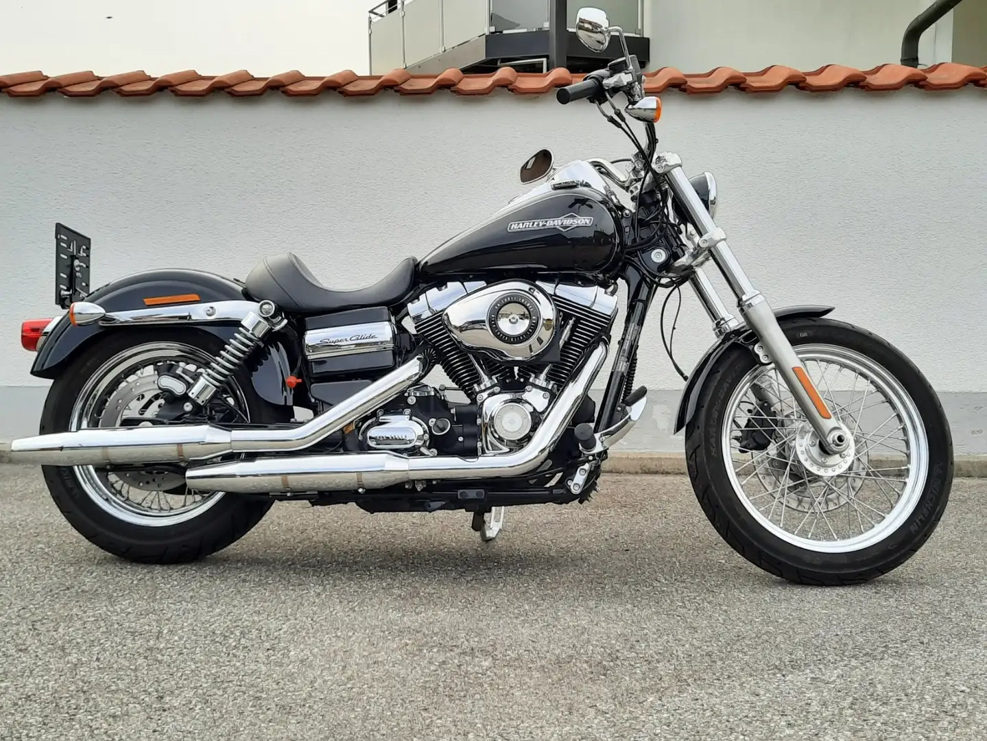 Harley-Davidson Dyna Super Glide Fekete - 1