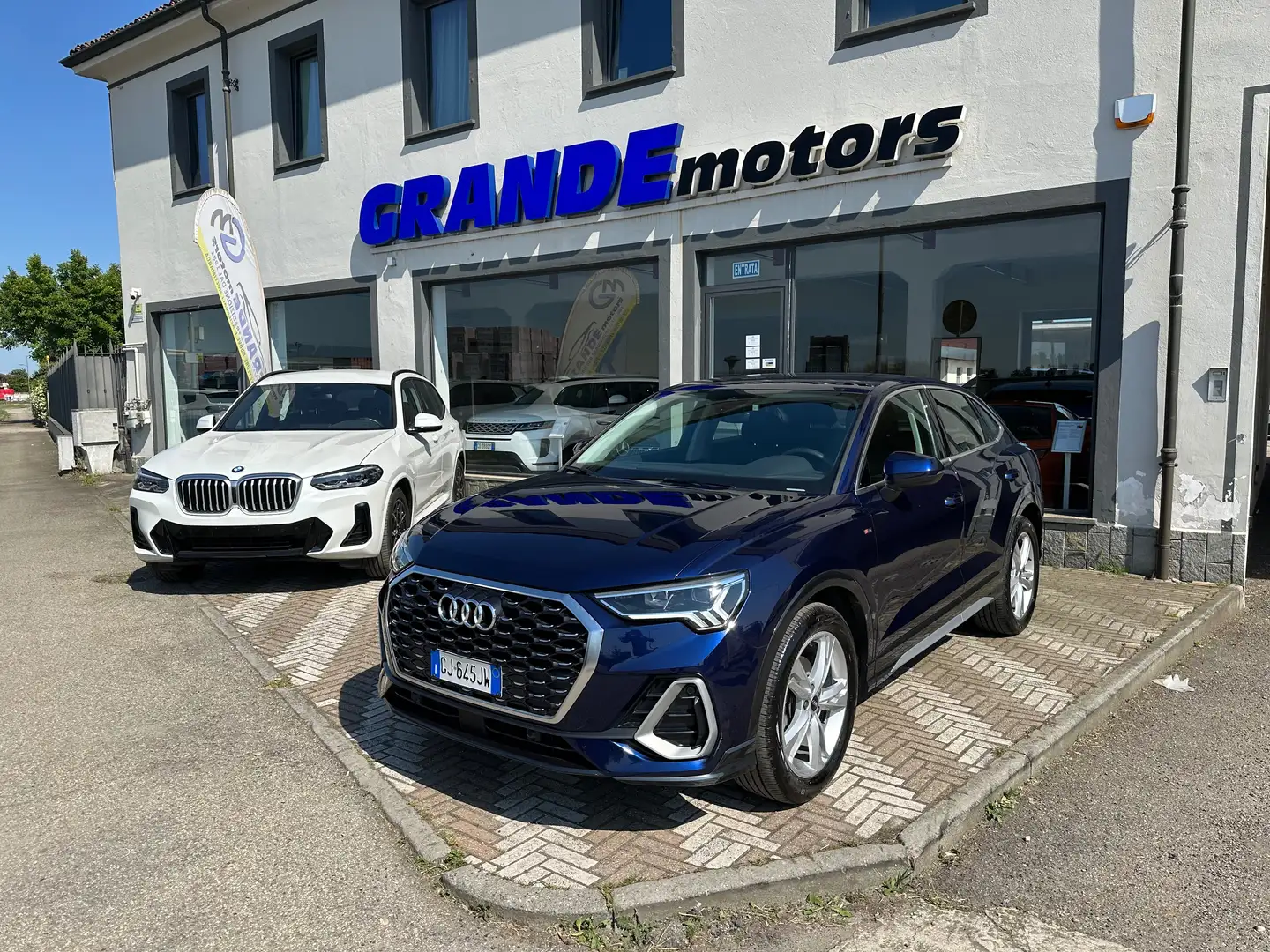 Audi Q3 Q3 Sportback 35tdi S line edition quattro s-tronic Blu/Azzurro - 1