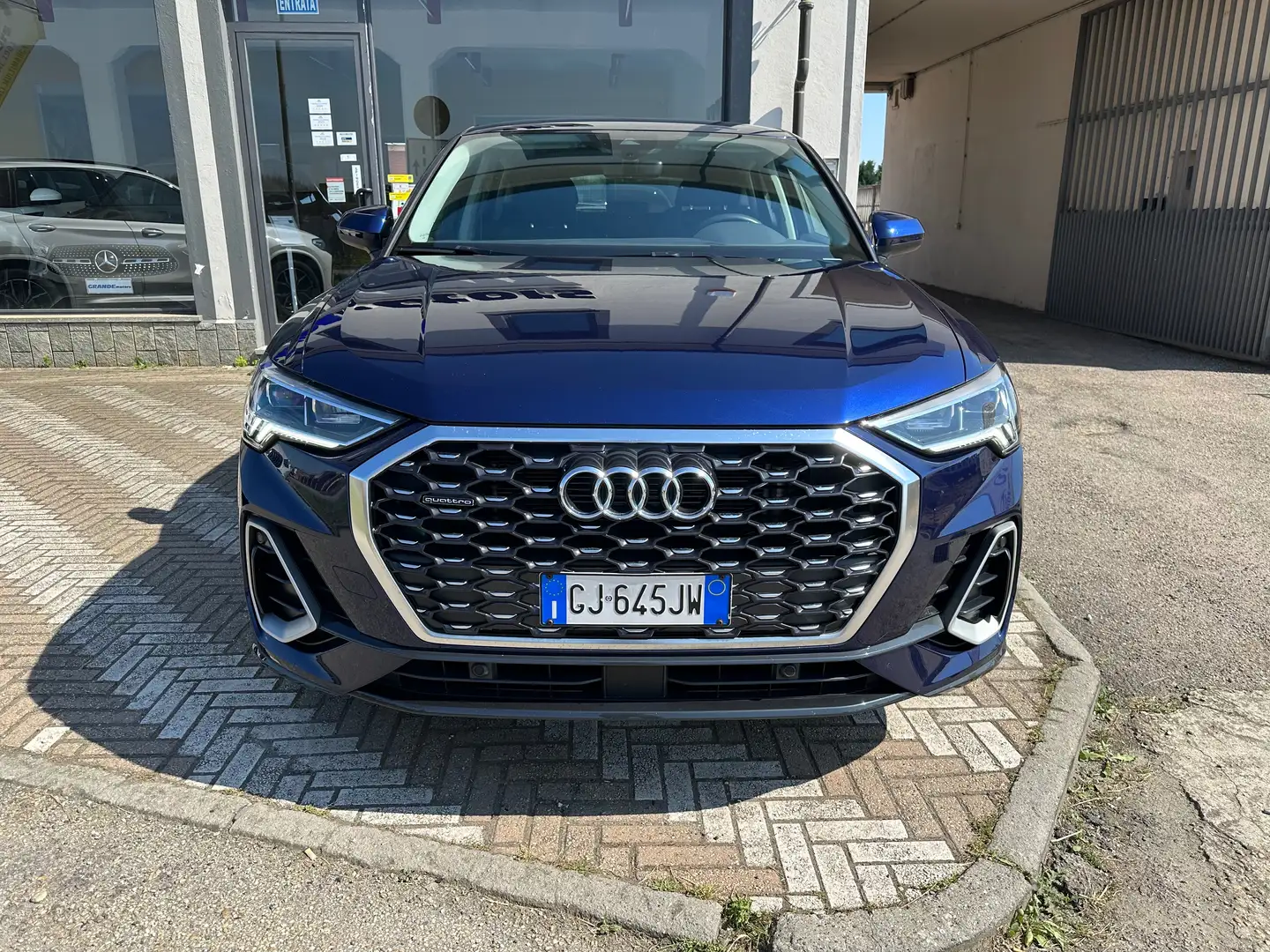 Audi Q3 Q3 Sportback 35tdi S line edition quattro s-tronic Blu/Azzurro - 2