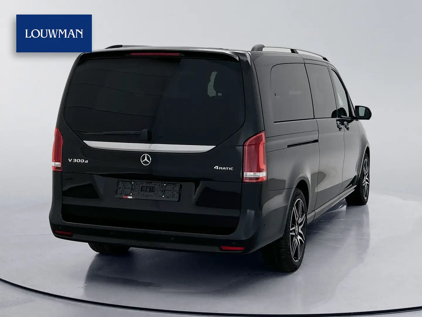 Mercedes-Benz V 300 300d 4-MATIC DC Extra Lang Avantgarde AMG line Mem Zwart - 2
