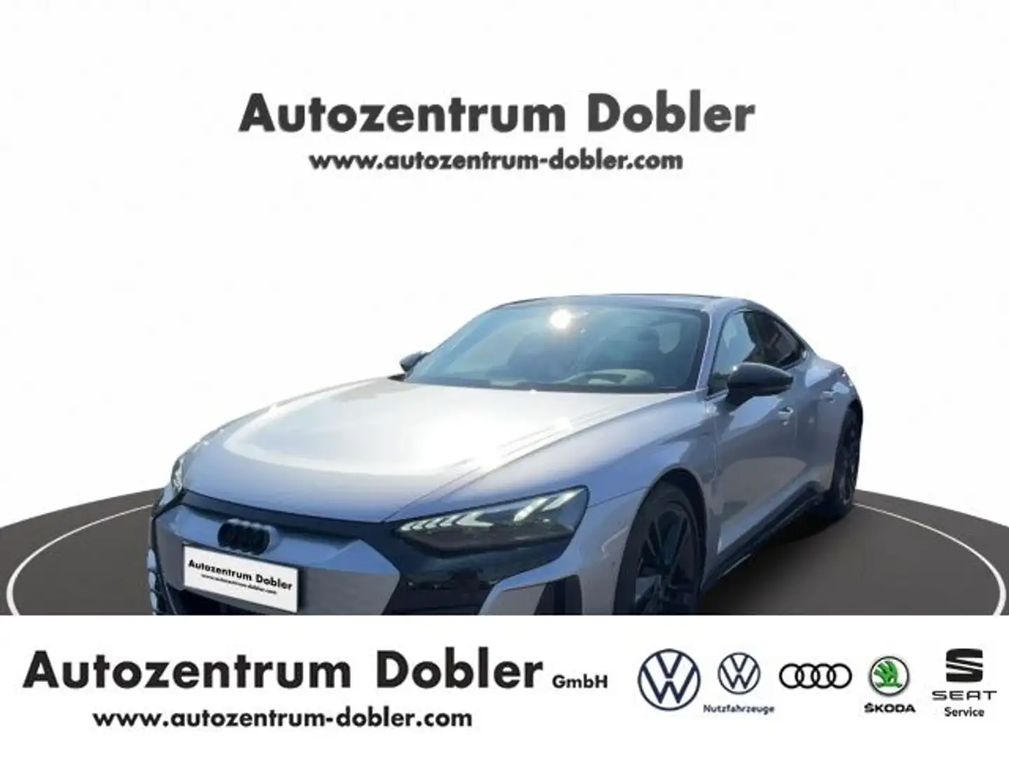 Audi e-tron GT Allradlenkung,B+O,21",ACC.Matrix,HuD Stříbrná - 1