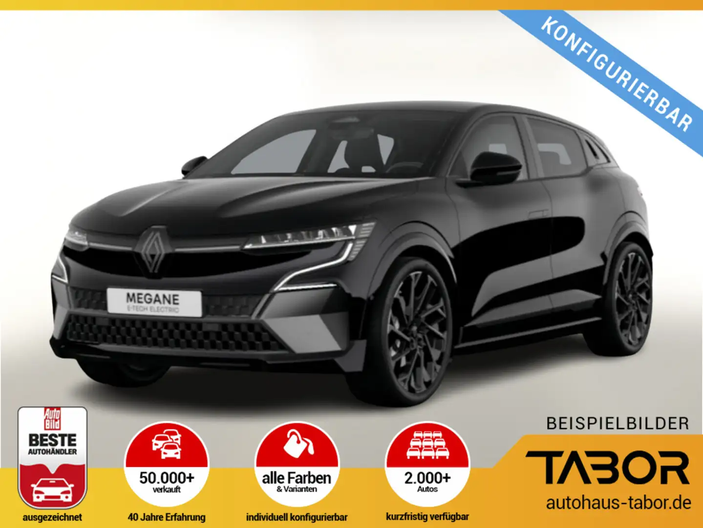 Renault Megane E-Tech E-Tech Esprit Alpine 220 Comfort Range Negro - 1