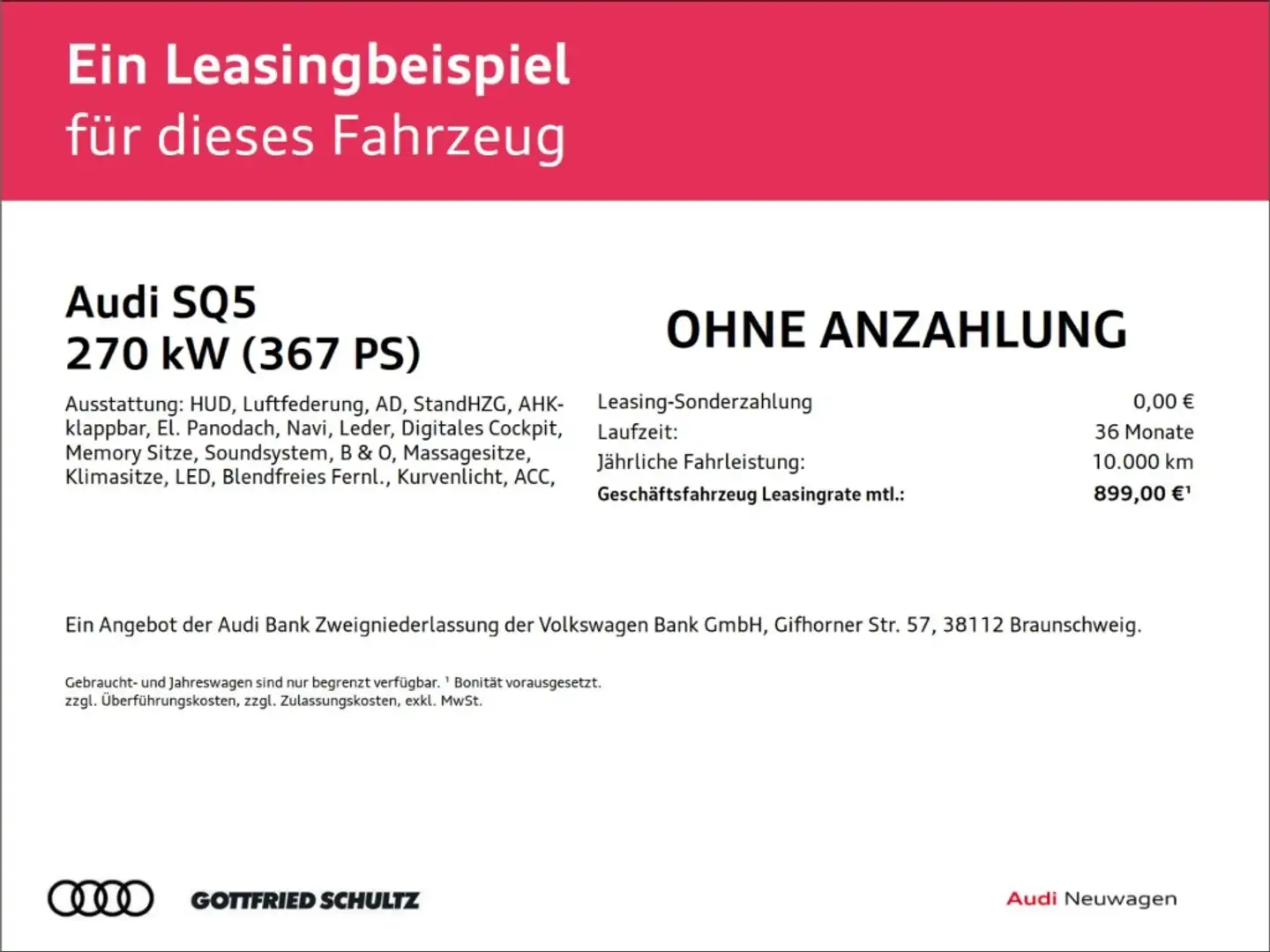 Audi SQ5 Sportback 3.0 270 kW quattro TFSI edition one myth Nero - 2