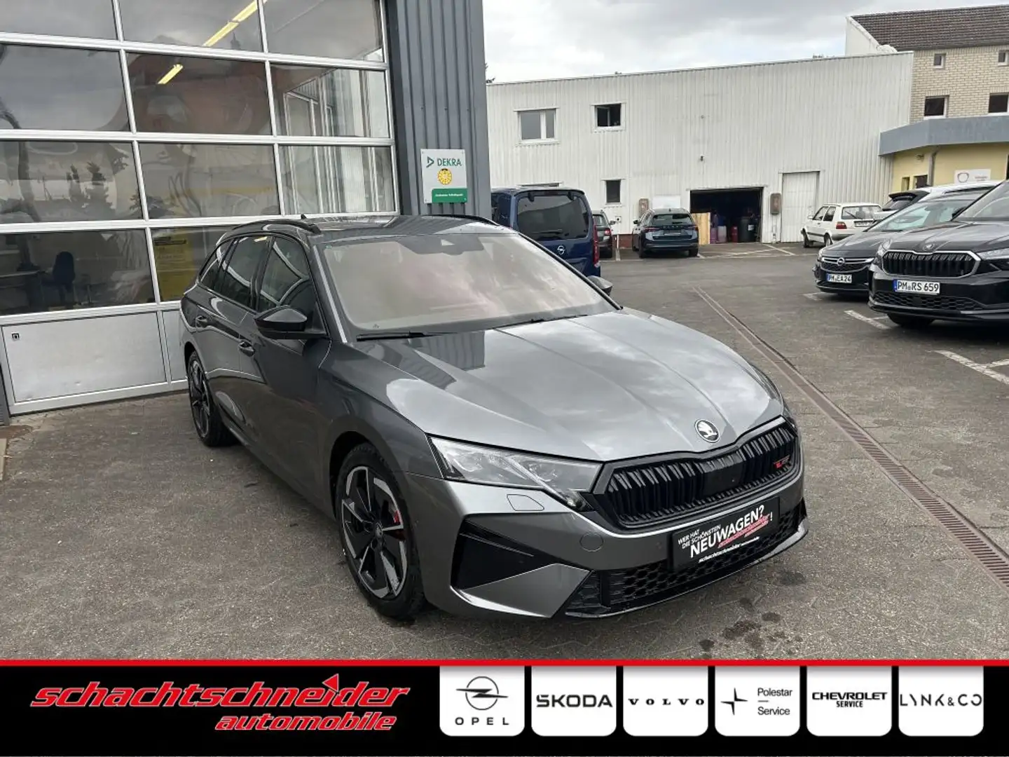 Skoda Octavia Combi 2.0 TSI RS+Standh+Canton+AHZV Grau - 1