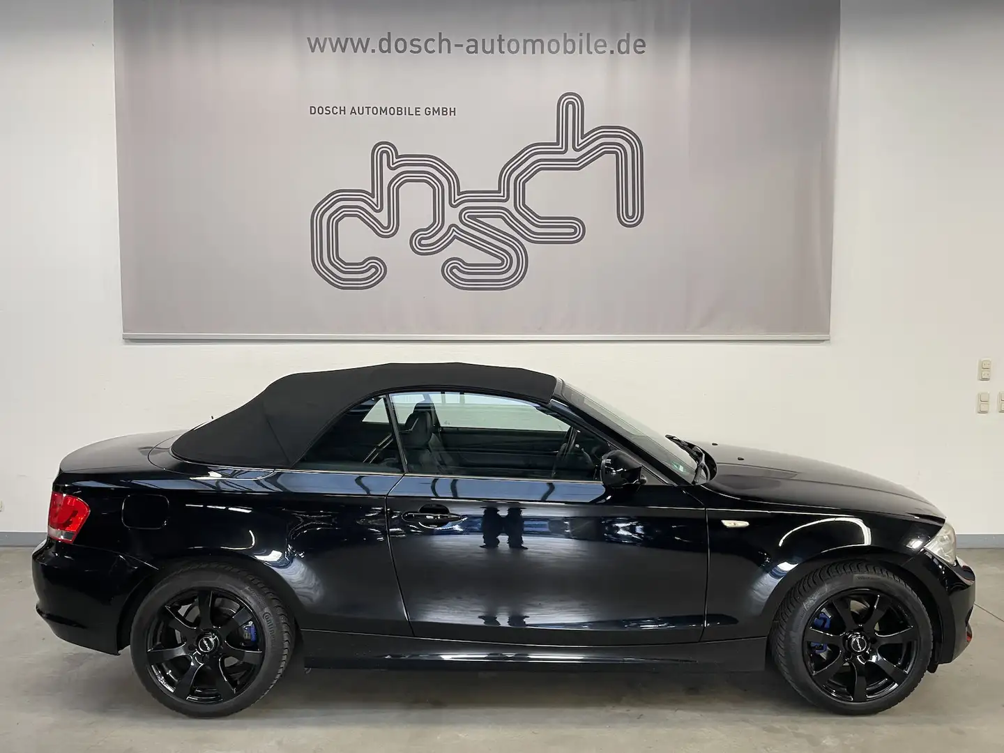 BMW 118 118d LEDER/KLIMAAUT. Schwarz - 2