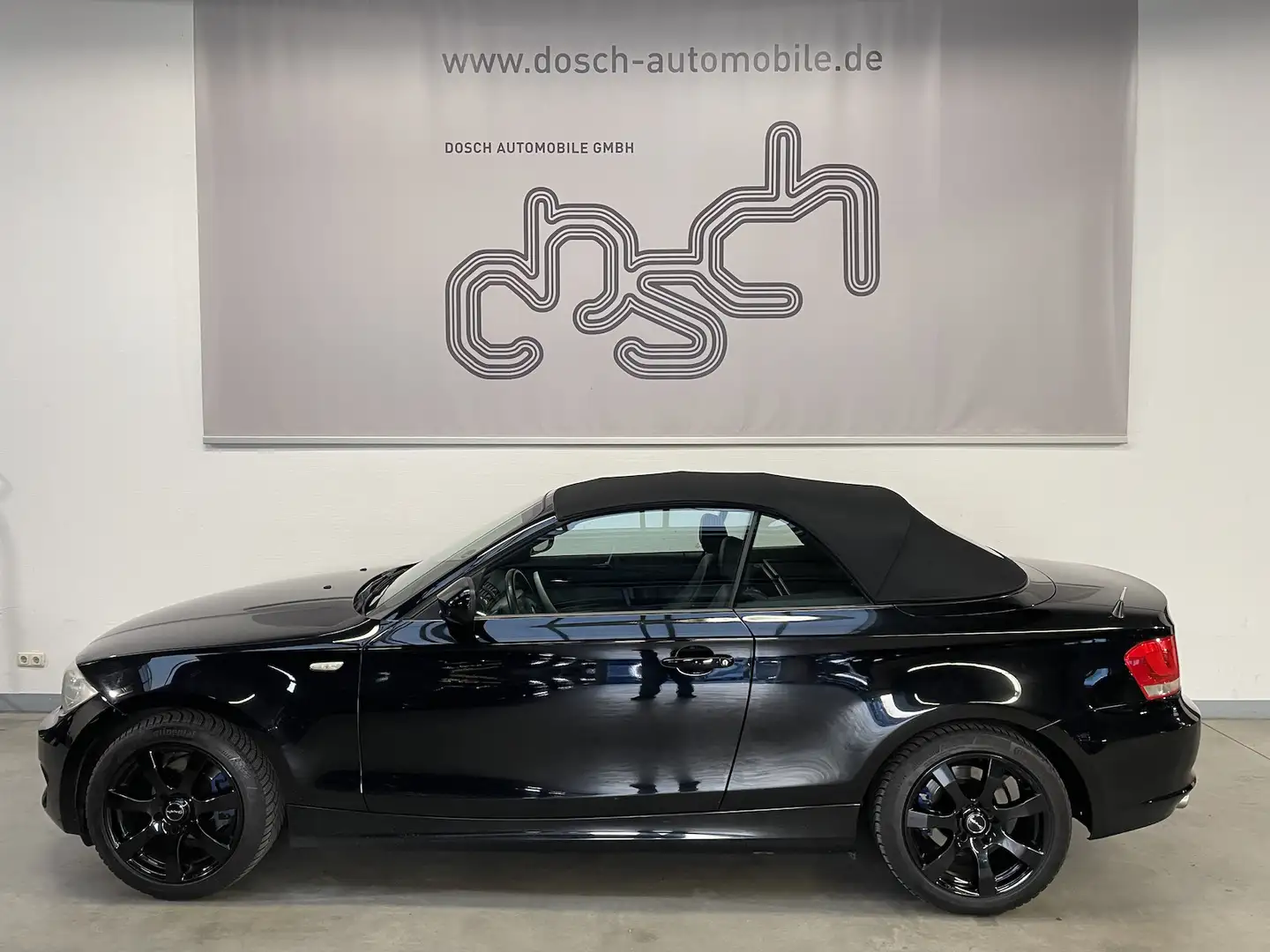 BMW 118 118d LEDER/KLIMAAUT. Noir - 1