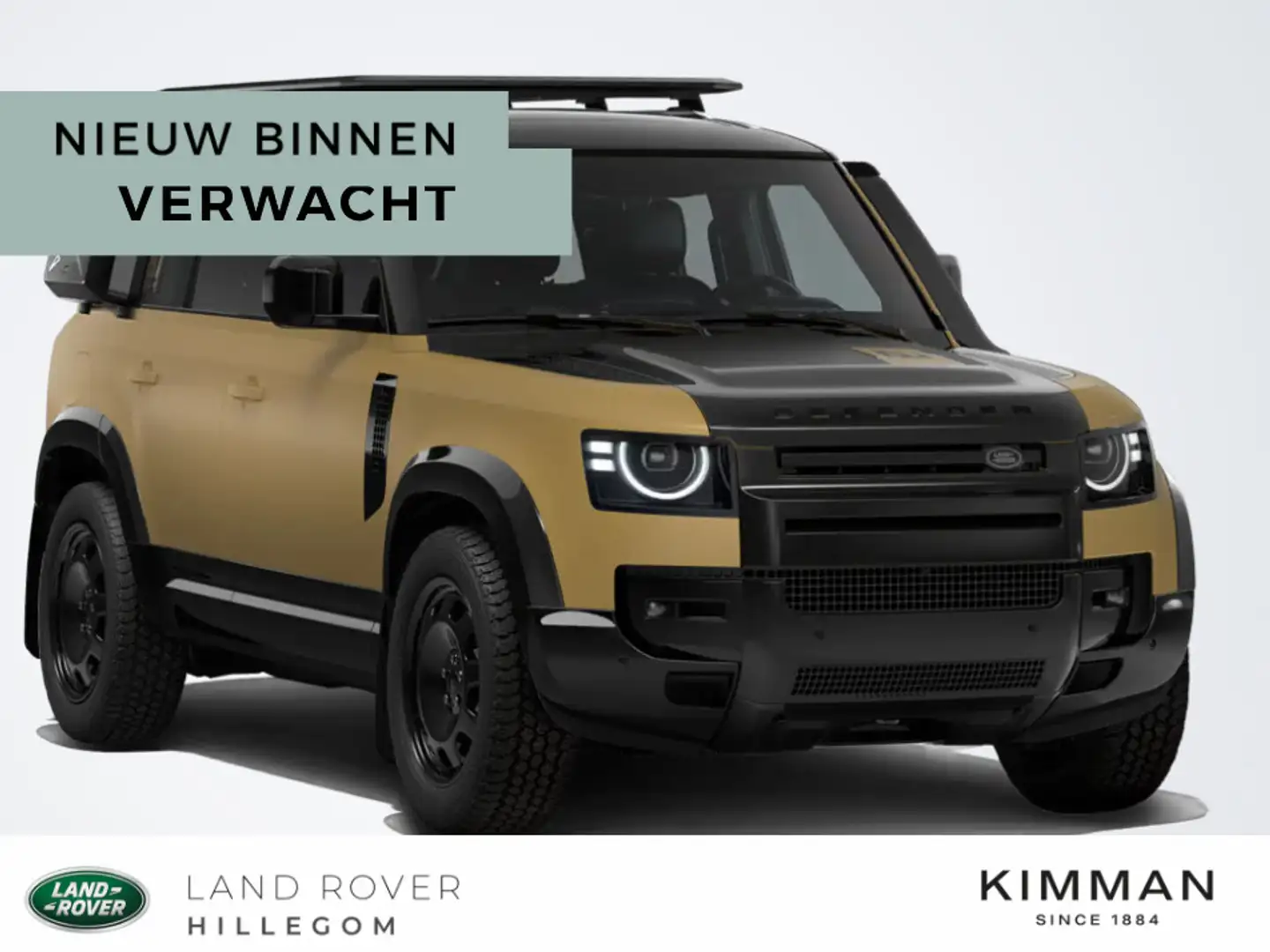 Land Rover Defender 110 Trophy Edition in Deep Sandglow Yellow 2.0 P30 Geel - 1