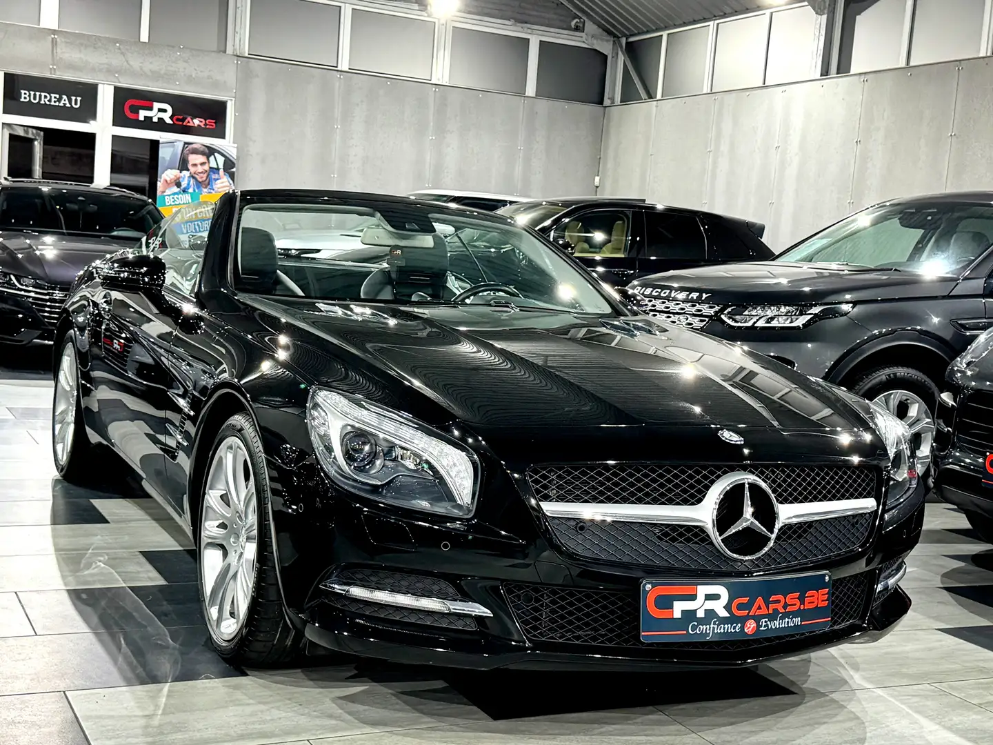 Mercedes-Benz SL 350 7G-Tronic 1e Main Etat Neuf Full Historique Negru - 2