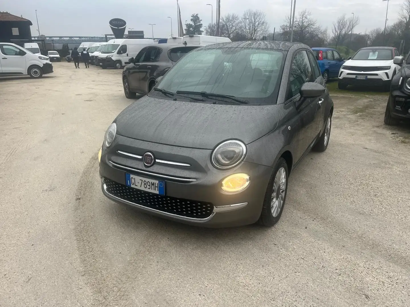 Fiat 500 500 1.0 Hybrid Dolcevita Grigio - 1