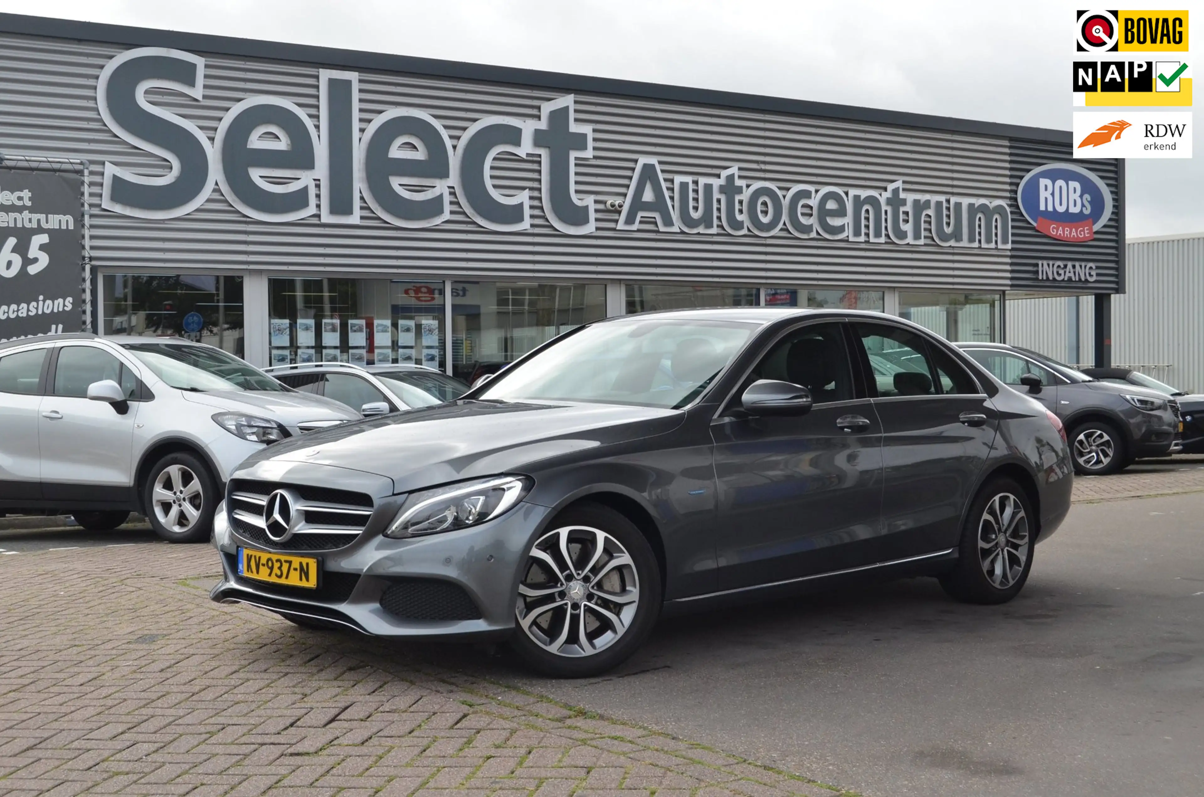 Mercedes-Benz C 350 e LUCHTVERING|TREKHAAK|HALF LEER|279PK|HYBRIDE|AUT