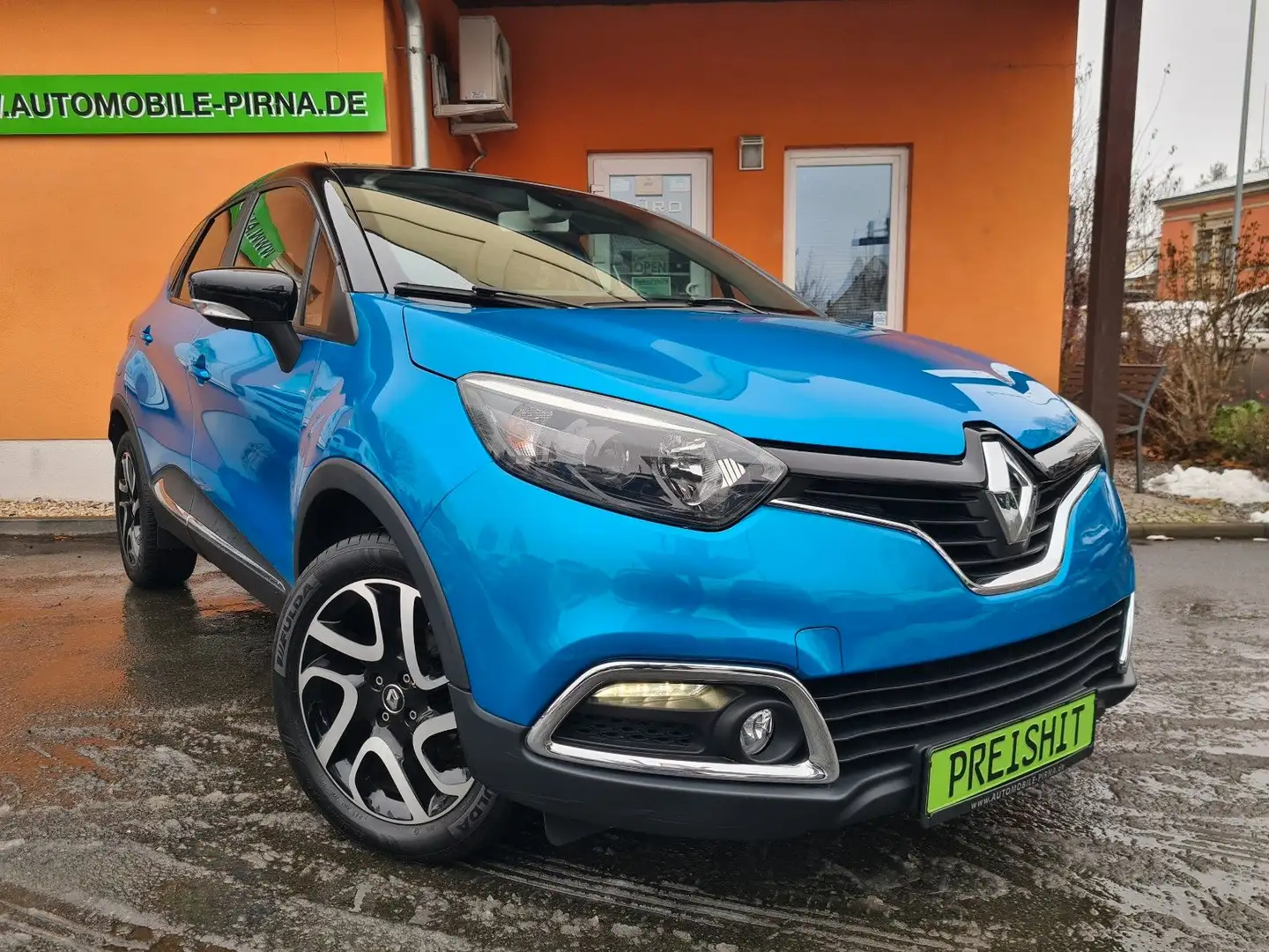 Renault Captur Experience TCe 90 wenig KM+NAVI/SHZ/AHK Bleu - 1