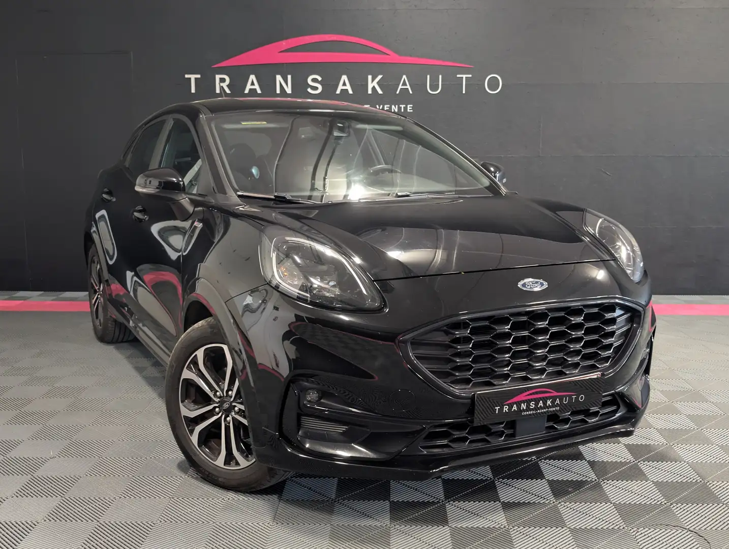 Ford Puma 1.0 EcoBoost ST-Line **LED-SIEGE CH.-VOLANT CH** Noir - 1