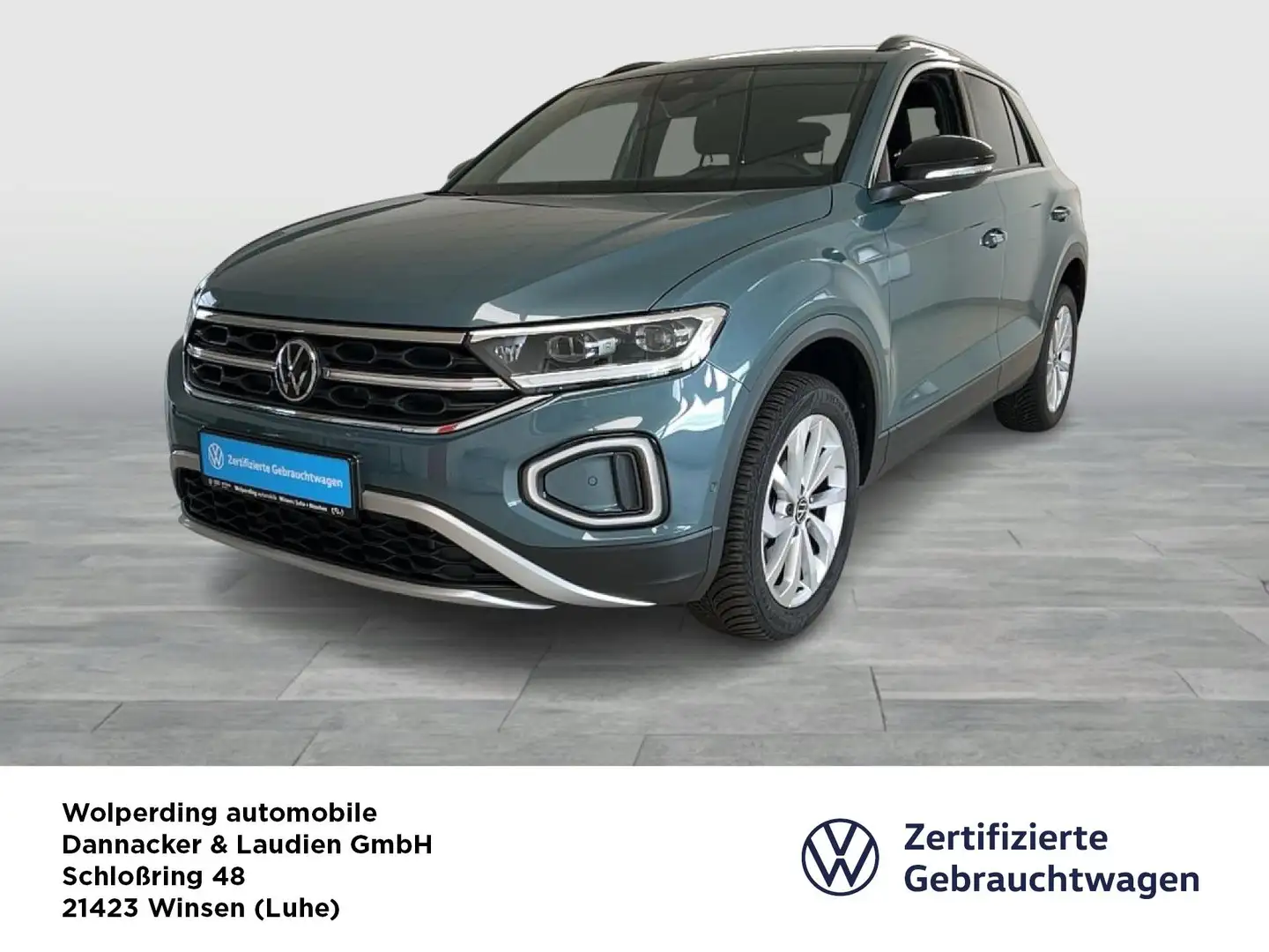 Volkswagen T-Roc 1.5 TSI DSG Move Bluetooth Navi LED Klima Bleu - 1