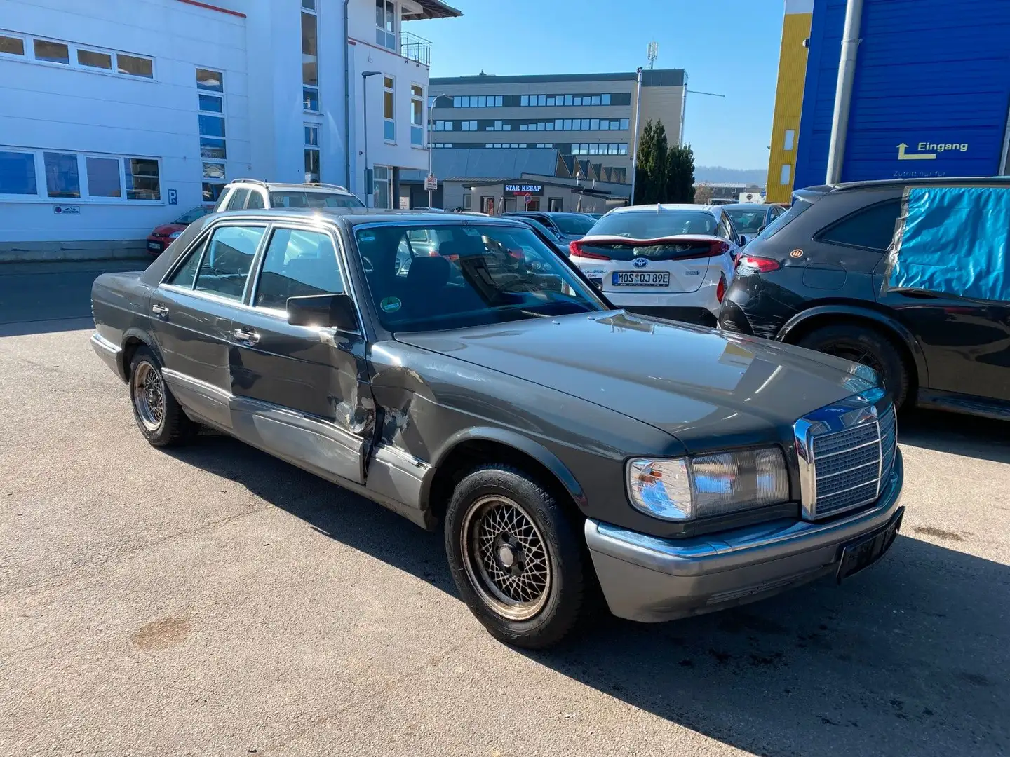 Mercedes-Benz S 300 Seitenschaden Grau - 2