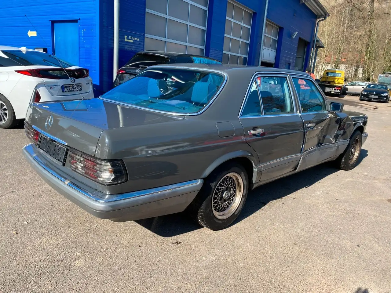 Mercedes-Benz S 300 Seitenschaden, foto 4