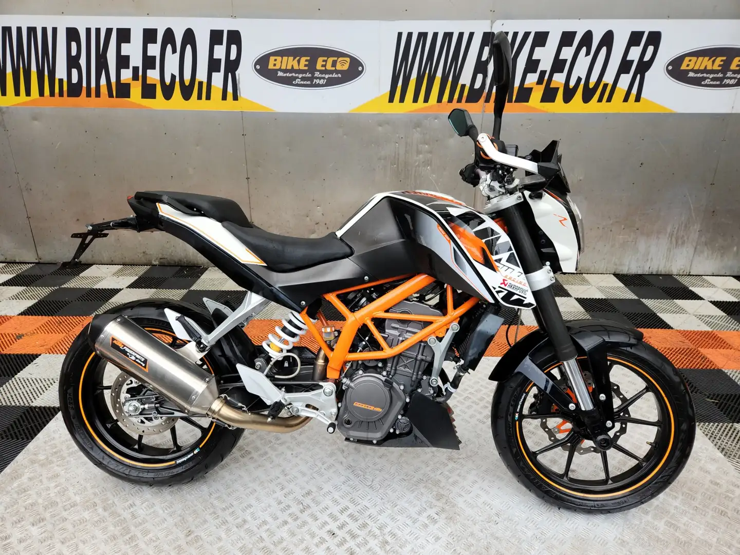 KTM 125 Duke Fehér - 1
