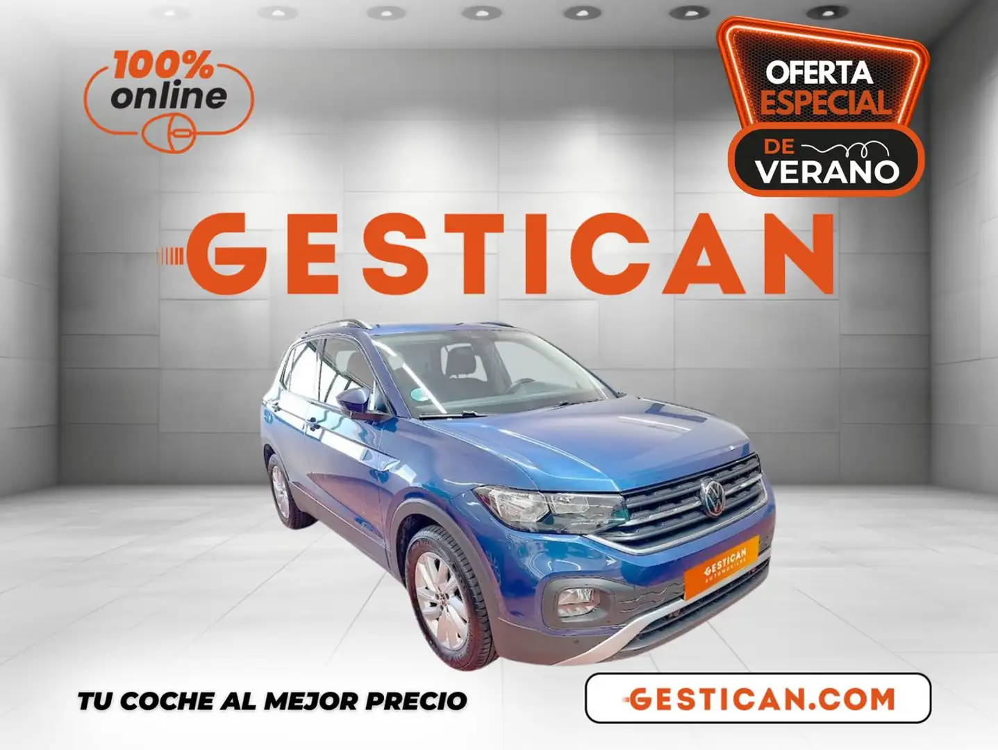 Volkswagen T-Cross 1.0 TSI Advance 81kW Azul - 1