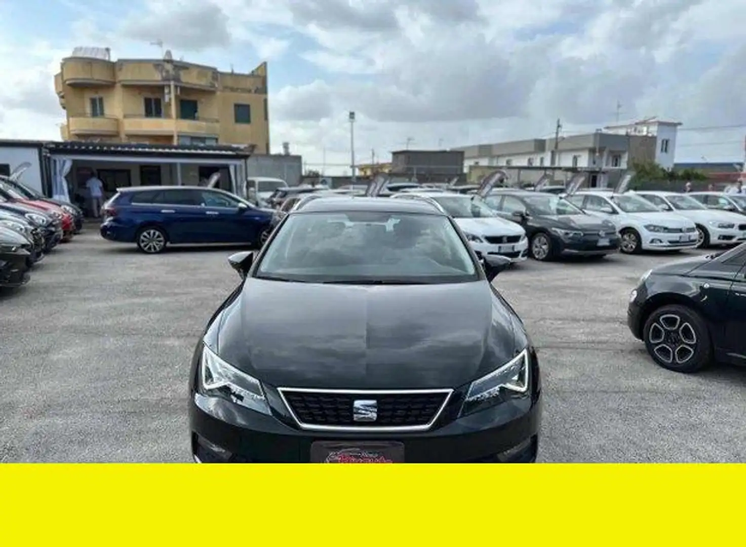 SEAT Leon 1.6 TDI 115 CV Ambition DSG Automatica Schwarz - 1