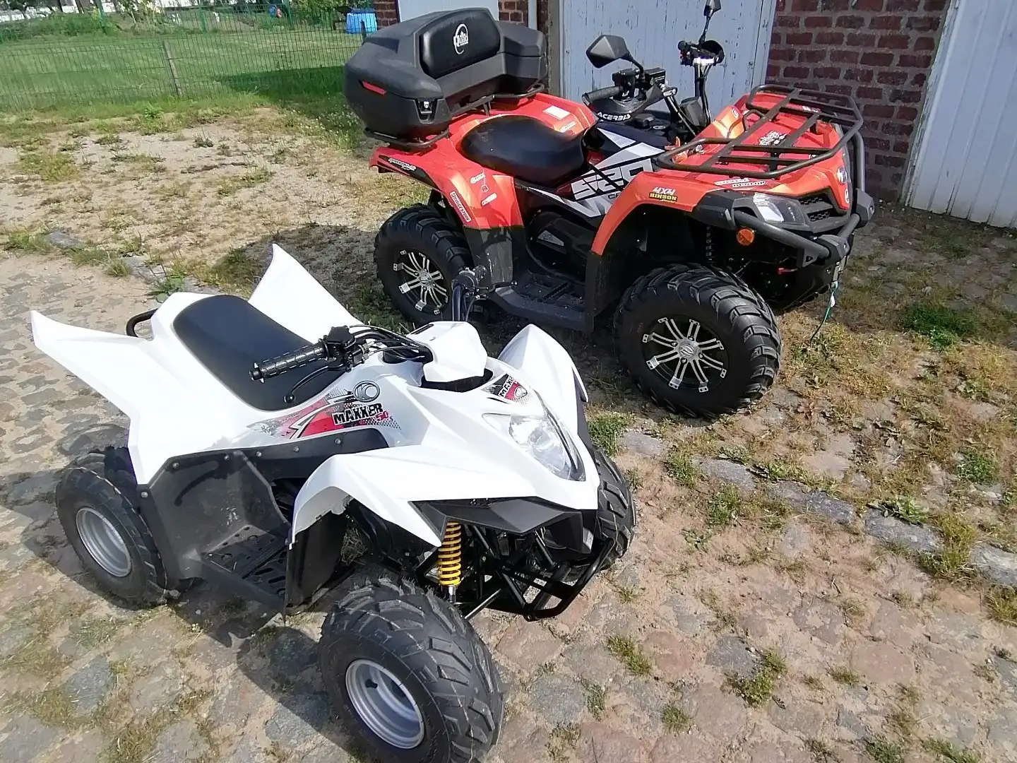 Kymco Maxxer 50 Bílá - 1