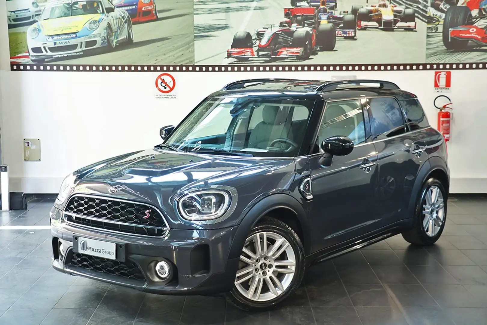 MINI Cooper S Countryman 2.0 Business ALL4 Auto. - TETTO/PELLE-TES./VIRTUAL Grigio - 1