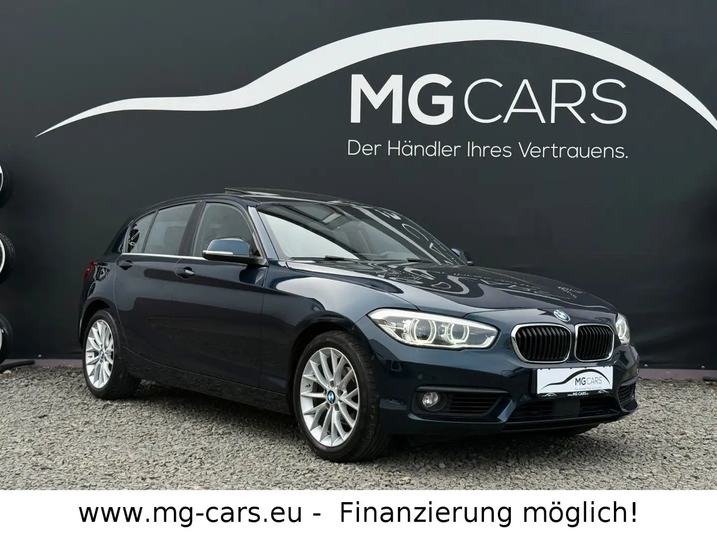 BMW 118 d~M-Lenkrad~LED~Leder~Navi~Kamera~Assist~GSD! Blau - 2