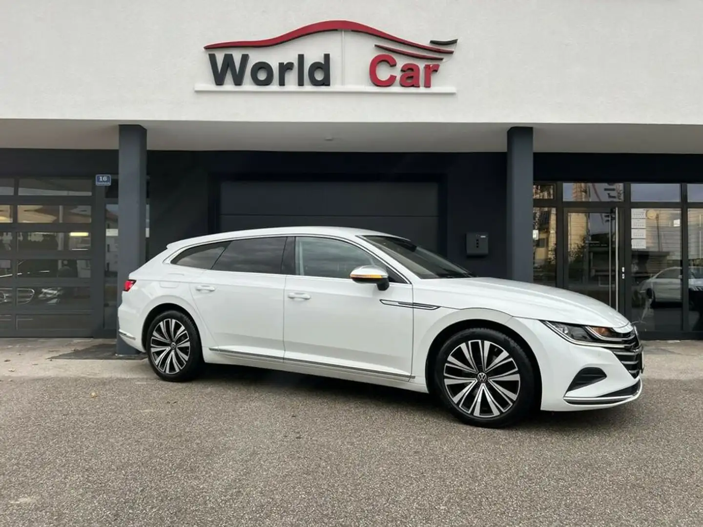 Volkswagen Arteon SB 2,0 TDI DSG LED-Navi-Virtual-Garantie Weiß - 1
